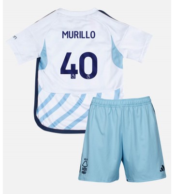 Nottingham Forest Murillo #40 Replika Babytøj Udebanesæt Børn 2023-24 Kortærmet (+ Korte bukser)